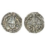 Henry VII (1485-1509), Penny, Durham under Bishop Sherwood, 0.72g, m.m. plain cross, henric dei gra