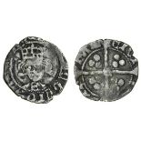 Henry VII (1485-1509), Penny, Durham under Bishop Sherwood, 0.67g, m.m. plain cross, henric dei gra