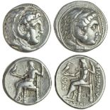 Kingdom of Macedon, Philip III (323-317 BC), AR Tetradrachm, 16.93g, Babylon, head of young Herakle