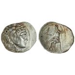 Kingdom of Macedon, Alexander III, the Great (336-323 BC), AR Tetradrachm, 17.14g, Sidon, 311/310 B