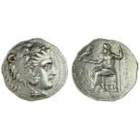 Kingdom of Macedon, Alexander III, the Great (336-323 BC), AR Tetradrachm, 17.06g, Sidon, 309/308 B