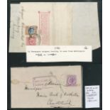 New Zealand 1882-1900 Second Sideface Issue Selection of ten covers and four pieces,