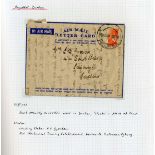 South Africa Covers and Cancellations Maritime Mail 1942-45 collection of ninety covers and cards