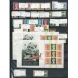 Great Britain Queen Elizabeth II Issues 1971-2012 Machins Collection of unmounted mint ½p. to £5 va