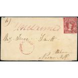 Bahamas 1867 (Aug.) envelope from an Out Island to Nassau,