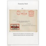 Germany 1933-45 mint and used collection housed in eight albums and a cover album,