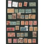 New Zealand 1898-1908 misplaced perforations, mint and used selection (40)