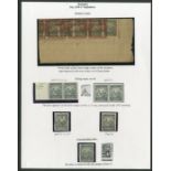 Barbados 1938-47 Definitive Issue Issued Stamps 4d. black, variety flying mane in perf. 13½x13 mint