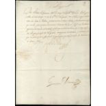 Spain 1640 (7 Mar.) entire letter written by King Phillip IV from Madrid