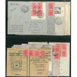 Egypt British Forces in Egypt 1936-41 collection of over 110 covers housed in a blue album, a varie