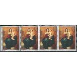 Great Britain Queen Elizabeth II Issues 1967 Christmas 4d. Madonna and Child, variety Gold ("4d." o