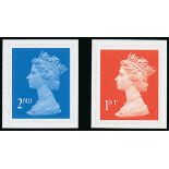 Great Britain Queen Elizabeth II Issues 1971-2012 Machins 1998-2001 Self-adhesive, perforation 14½