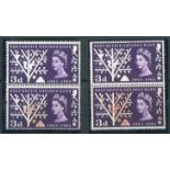 Great Britain Queen Elizabeth II Issues 1963 P.O.S.B. "Timson" 3d. orange-brown and violet, vertica