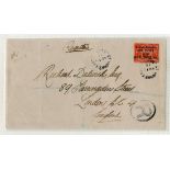 Newfoundland Airmail Covers 1919 (4 July) "Handley Page" Harbour Grace supplementary mail souvenir