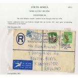 South Africa Covers and Cancellations Travelling Post Offices 1937-89, a well written-up collection