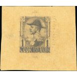 Cook Islands c.1926 series of essays for an unissued KGV design produced by H.L. Richardson,