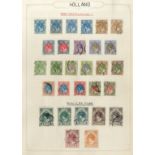 Netherlands 1852-1935 mint and used collection housed in a red Simplex album,