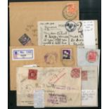 Collections and Ranges Selection of thirty-four Postage Due covers and cards dated between 1900 an