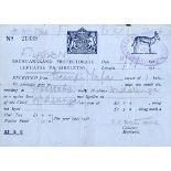 The Oryx Collection of South West Africa: Tribal Tax Part I Native Tax Documents Bechuanaland and B