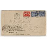 Newfoundland Airmail Covers 1930 (Oct.) "Miss Columbia"