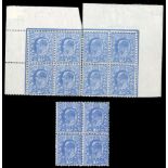 Great Britain King Edward VII Issues 1911 Harrison and Sons, Perforation 15 x 14 2½d. deep bright b