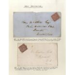 New Brunswick 1850-67 selection of fifteen covers