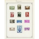 Belgium 1849-1938 mint and used collection on pages, hundreds