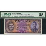 Government of British Honduras, $2, 30 January 1947, serial number B/2 088591, (Pick 25a, TBB B124a