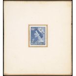 Definitive Issues 1953-56 Queen Elizabeth II Issues Die Proofs 2½d. blue on white wove paper mounte