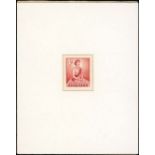 Definitive Issues 1959-63 Queen Elizabeth II Issues Die Proofs 4d. lake on white wove paper mounted