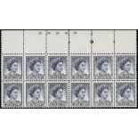 Definitive Issues 1959-63 Queen Elizabeth II Issues Issued Stamps 5d. deep blue, coil perf, a rejoi