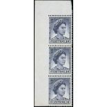 Definitive Issues 1959-63 Queen Elizabeth II Issues Issued Stamps 5d. deep blue, a top left corner