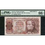 National Bank, Austria, specimen 500 schillings, 1 July 1965, serial number Nr 000940, (Pick 139s),