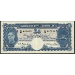 Commonwealth of Australia, £5, ND (1952), serial number S/49 467003, (Renniks 48),