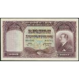 Banca Nazionale D'Albania, 100 franka ari, ND (1926), serial number A68,382, (Pick 4),