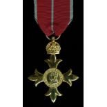 The Most Excellent Order of the British Empire, 2nd type, Military Division, Officer's (O.B.E.) bre