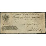 Huddersfield Bank, (Seaton, Brok & Co.), 1 guinea, 1809, (Outing 1001b,1723c),