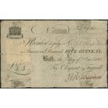 Bath (Clement & Tugwell), 5 guineas, 7 March 1805, serial number B7489, (Outing 90d)