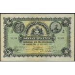 Bank of Crete, 100 drachmai, handstamped date 26 September 1912, prefix A03, (Pick S154b),