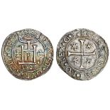 Italy, Genoa, Biennial Doges (second period, dated coinage 1541-1637), Mezzo-Scudo, 1623 GF, dvx* e