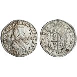 Italy, Milan, Philip II of Spain (1556-98), Scudo Argento or Ducatone, 31.88g, 1582, cuirassed bust