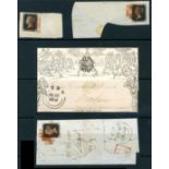 Great Britain 1840 Mulready 1d. letter sheet, dated 15 March 1841 from Lynn