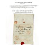 Victoria Registered Mail 1847-1876 Mail to United Kingdom 1852 (14 Aug.) entire letter to London, m