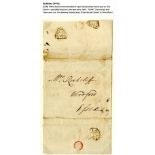 Great Britain Postal History Government Penny Post, 1682-1794. General Office 1749-1778 a group of