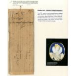 Great Britain Postal History The Corsini Correspondence 1591 (25 May) entire letter from G.W. Lagoz