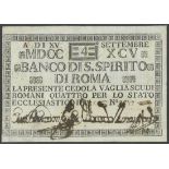 Banca Di S. Spirito di Roma, a group from the 1986-95 issue comprising (Pick S378, 380, 381, 387, 3
