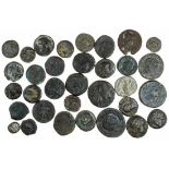 Miscellaneous Greek bronzes (21), including Akragas, Hieron II, Cassander, three Jewish Prutah, (on