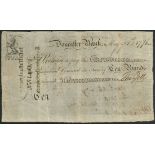 Doncaster Bank, £10, 1 May 1776, serial number 534, (Outing not recorded),