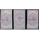 Great Britain Unappropriated Dies Selection of Queen Victoria imperforate plate proofs (45), with v