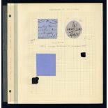 Cape of Good Hope Impressed Revenue Collection on pages of QV embossed cut outs, (50)